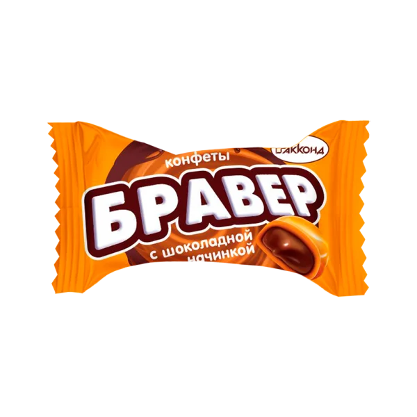 БРАВЕР с шоколадной начинкой, 1 кг