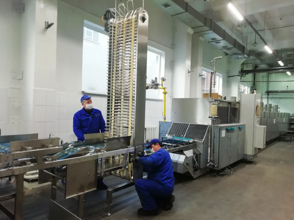 На кондитерской фабрике «АККОНД» готовится к запуску новая линия вафель 
