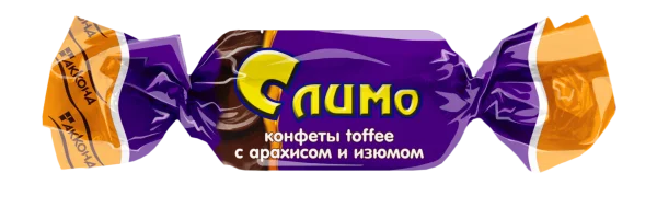 СЛИМО toffee с арахисом и изюмом, 1 кг