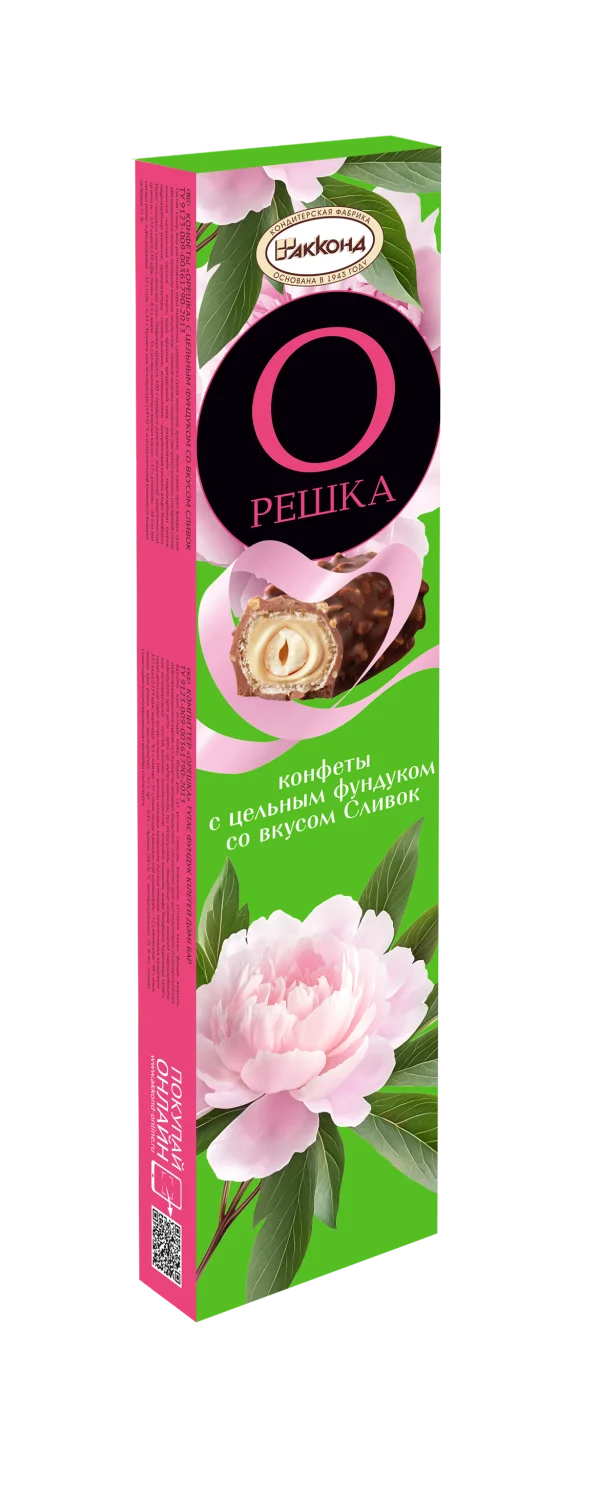 ОРЕШКА с цельным фундуком со вкусом сливок, 100 г