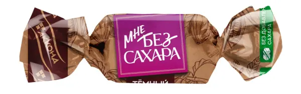 МНЕ БЕЗ САХАРА мини-шоколад тёмный, 1 кг