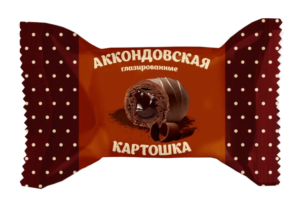 АККОНДОВСКАЯ КАРТОШКА глазированные, 500 г