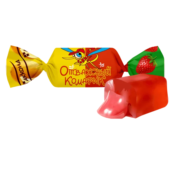 ОТВАЖНЫЙ КОМАРИК со вкусом дыня-клубника, 1 кг