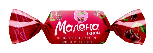 МАЛЕНА мини со вкусом вишни и сливок, 1 кг