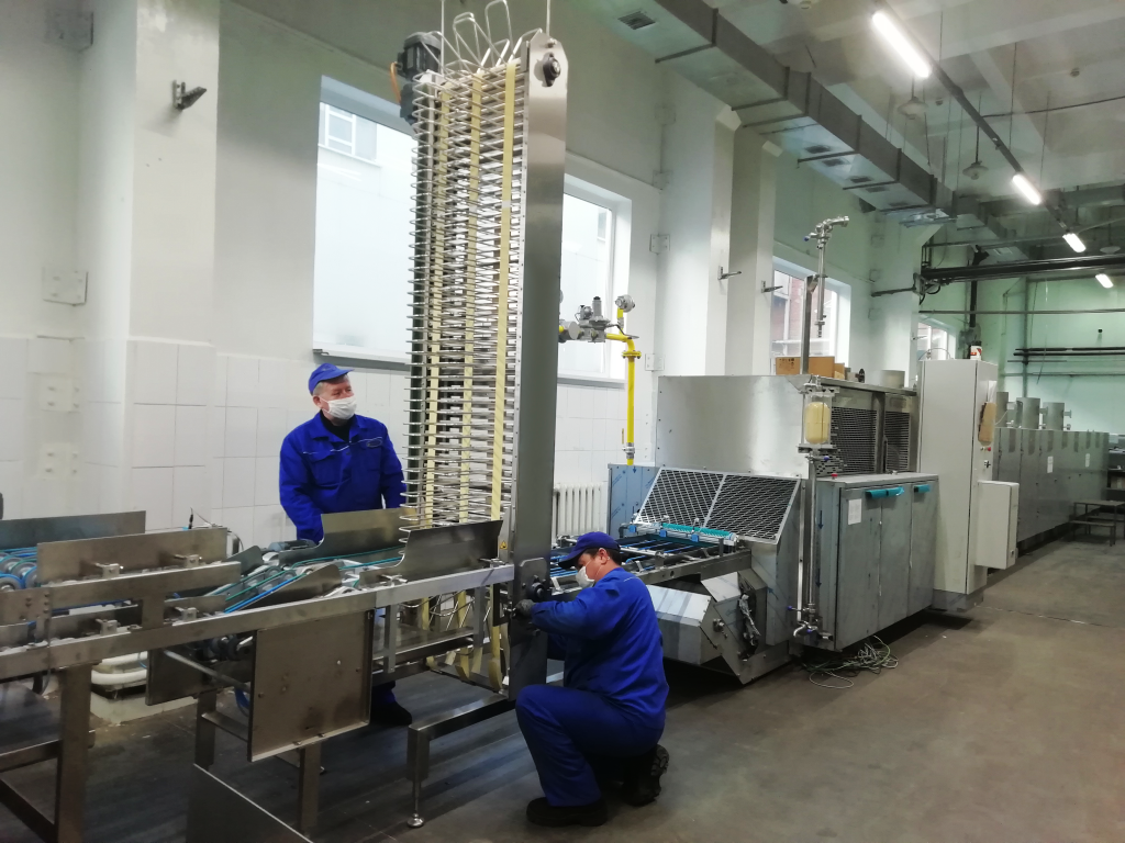 На кондитерской фабрике «АККОНД» готовится к запуску новая линия вафель На кондитерской фабрике «АККОНД» готовится к запуску новая линия вафель