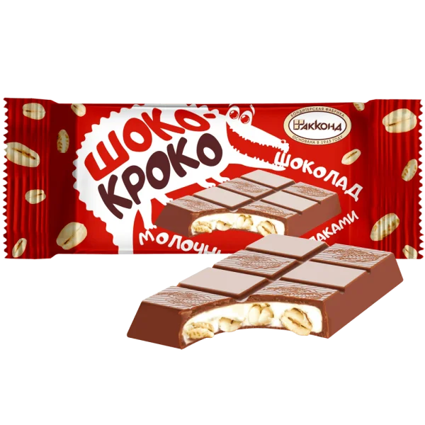 ШОКО-КРОКО со злаками молочный, 23 г