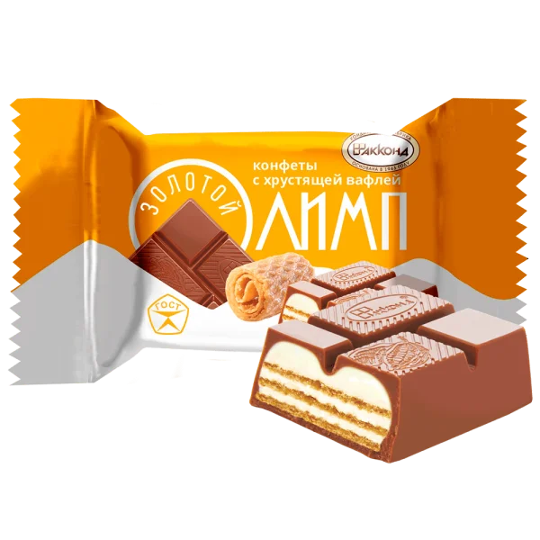 ЗОЛОТОЙ ОЛИМП с хрустящей вафлей, 1 кг