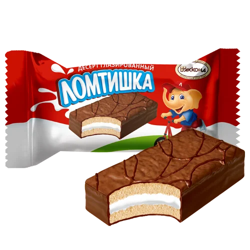 ЛОМТИШКА молоко глазированный